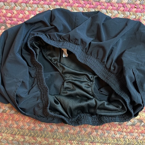 STELLE BLACK BASIC RUNNING ATHLETIC SHORTS - Picture 4 of 5